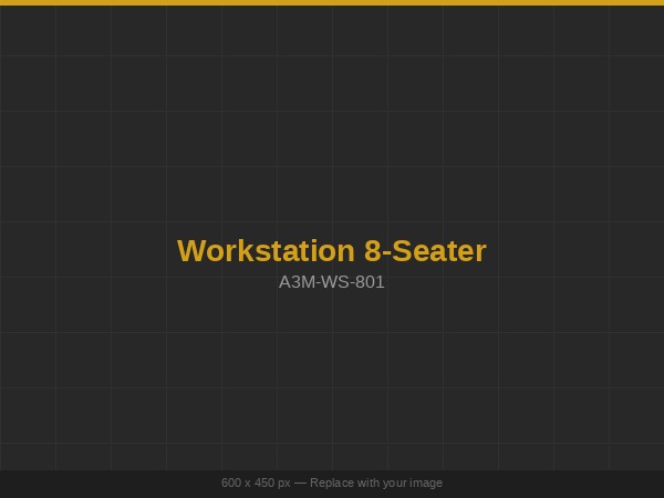 Linear Workstation - 8 Seater